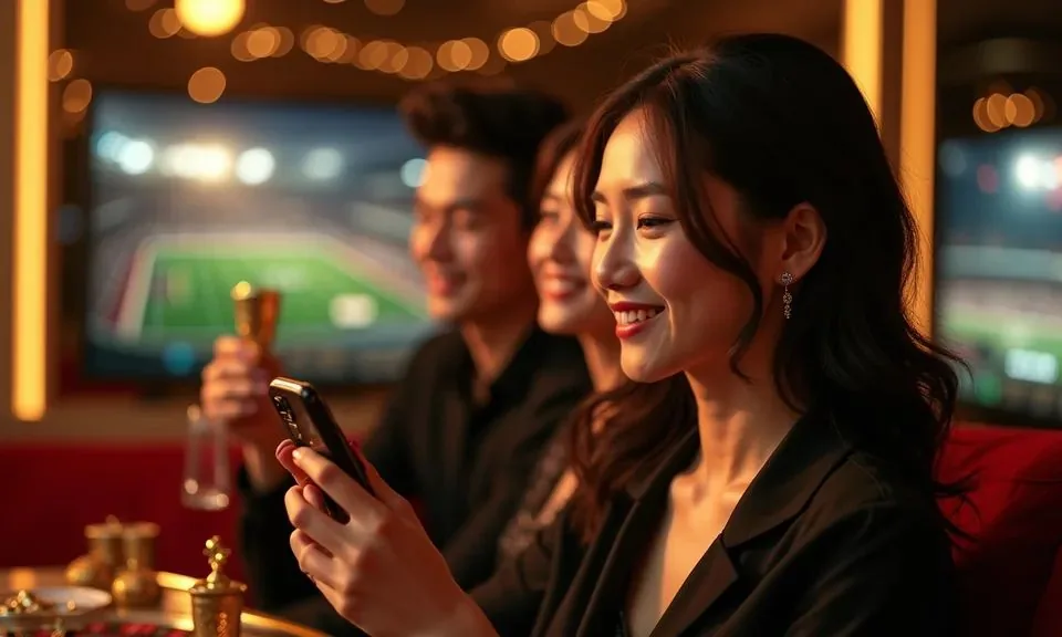 Mobile casino lobby